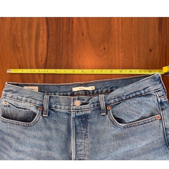 Levi's Wedgie Icon Fit Ankle Jeans Women's 32 "Shut Up" Wash High Rise Denim - Picture 12 of 12